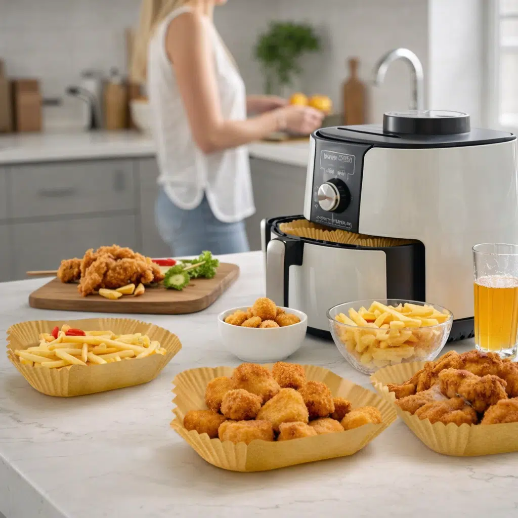 Best Air Fryer Liners 2026. Non Toxic, Easy to Clean, Actually Worth It Air Fryer Paper liner